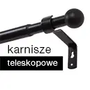 Karnisze teleskopowe