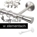 Karnisze w elementach