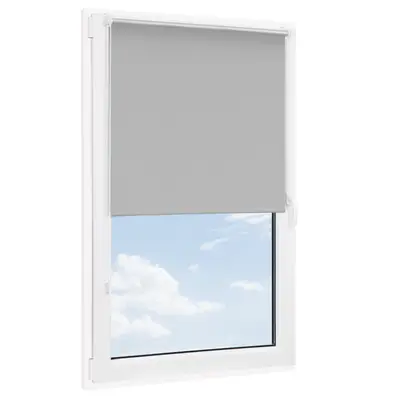 Roleta bezinwazyjna zaciemniająca LUNAR Stalowa