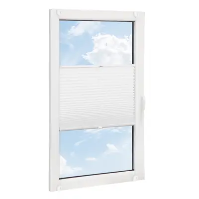 Roleta plisowana  ALUMINIOWA Biała