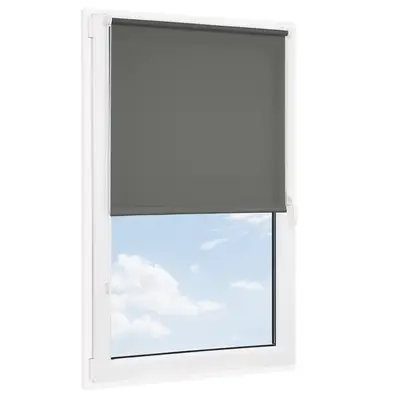 Roleta bezinwazyjna  półzaciemniająca AURA Antracytowa