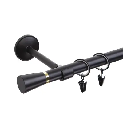 Karnisz FUSION SET I 240 kielich czarny mat + pz