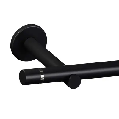 Karnisz KYOTO I 200 czarny mat