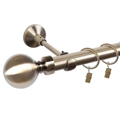 Karnisz TORRE I 200 Kula antyczny mosiądz