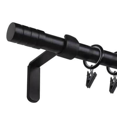 Karnisz VASTO I 200 czarny mat