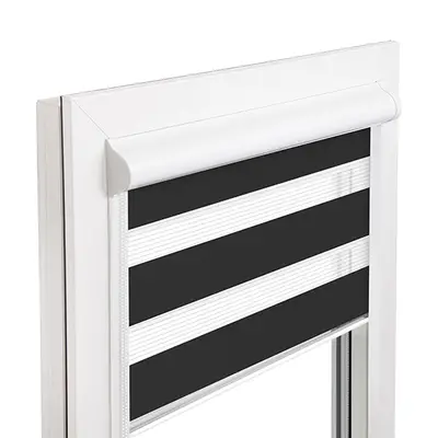 Roleta Mini w kasecie białej  płaskiej ALU balkon M2M