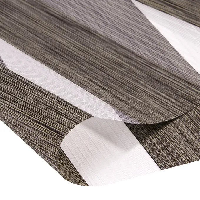 Roleta bezinwazyjna dzień noc MISTO Brązowa