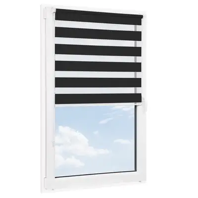 Roleta bezinwazyjna dzień noc SENZA Czarna