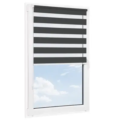 Roleta bezinwazyjna dzień noc SENZA Grafitowa