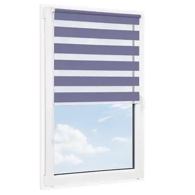 Roleta bezinwazyjna dzień noc SENZA Lawendowa