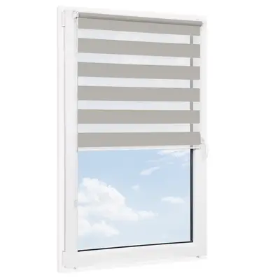 Roleta bezinwazyjna dzień noc SENZA Lodowa