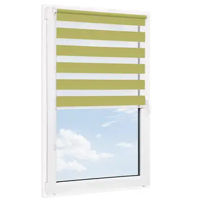 Roleta bezinwazyjna dzień noc SENZA Pistacjowa