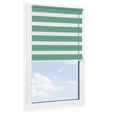 Roleta bezinwazyjna dzień noc SENZA Turkusowa