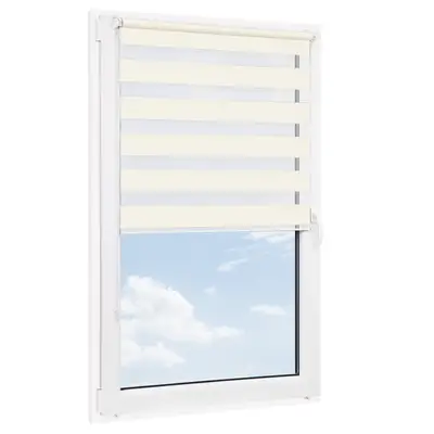 Roleta bezinwazyjna dzień noc SENZA Waniliowa