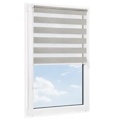 Roleta bezinwazyjna dzień noc SOTTILE Granitowa