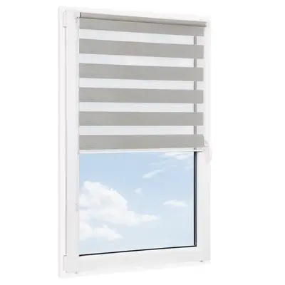 Roleta bezinwazyjna dzień noc SOTTILE Sepia