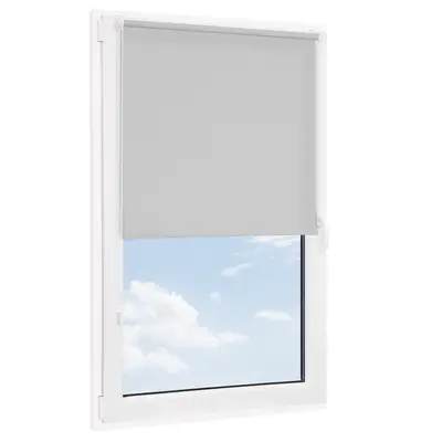 Roleta bezinwazyjna  półzaciemniająca FAMOUS Szara