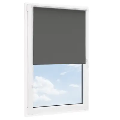 Roleta bezinwazyjna zaciemniająca THERMIC Grafitowa