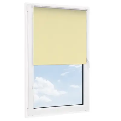 Roleta bezinwazyjna zaciemniająca THERMIC Kremowa