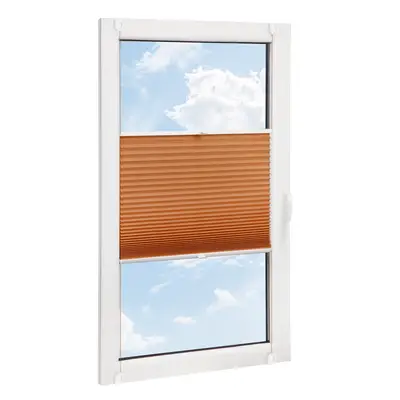 Roleta plisowana  ALUMINIOWA Pomarańczowa