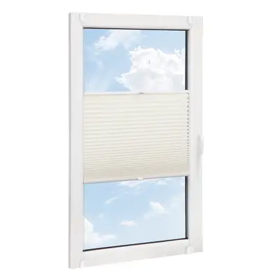 Roleta plisowana  ALUMINIOWA Waniliowa