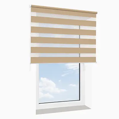 Roleta wolnowisząca dzień-noc SENZA beżowa