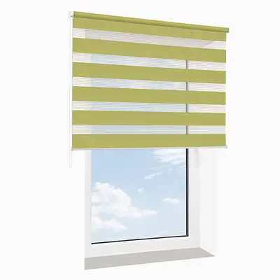 Roleta wolnowisząca dzień-noc SENZA pistacjowa