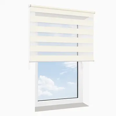 Roleta wolnowisząca dzień-noc SENZA waniliowa