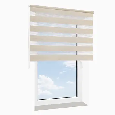 Roleta wolnowisząca dzień-noc SOTTILE beżowa melanż