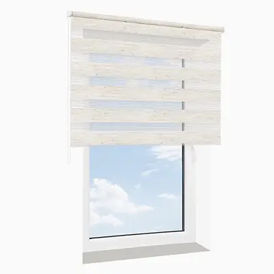 Roleta wolnowisząca dzień-noc SOTTILE marmurowa melanż