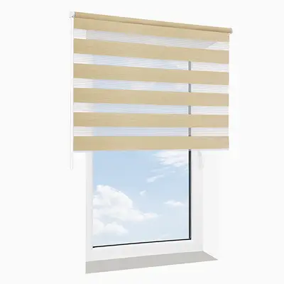 Roleta wolnowisząca dzień-noc SOTTILE piaskowa  melanż