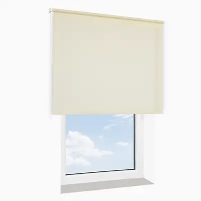 Roleta wolnowisząca półzaciemniająca DEEP kremowa