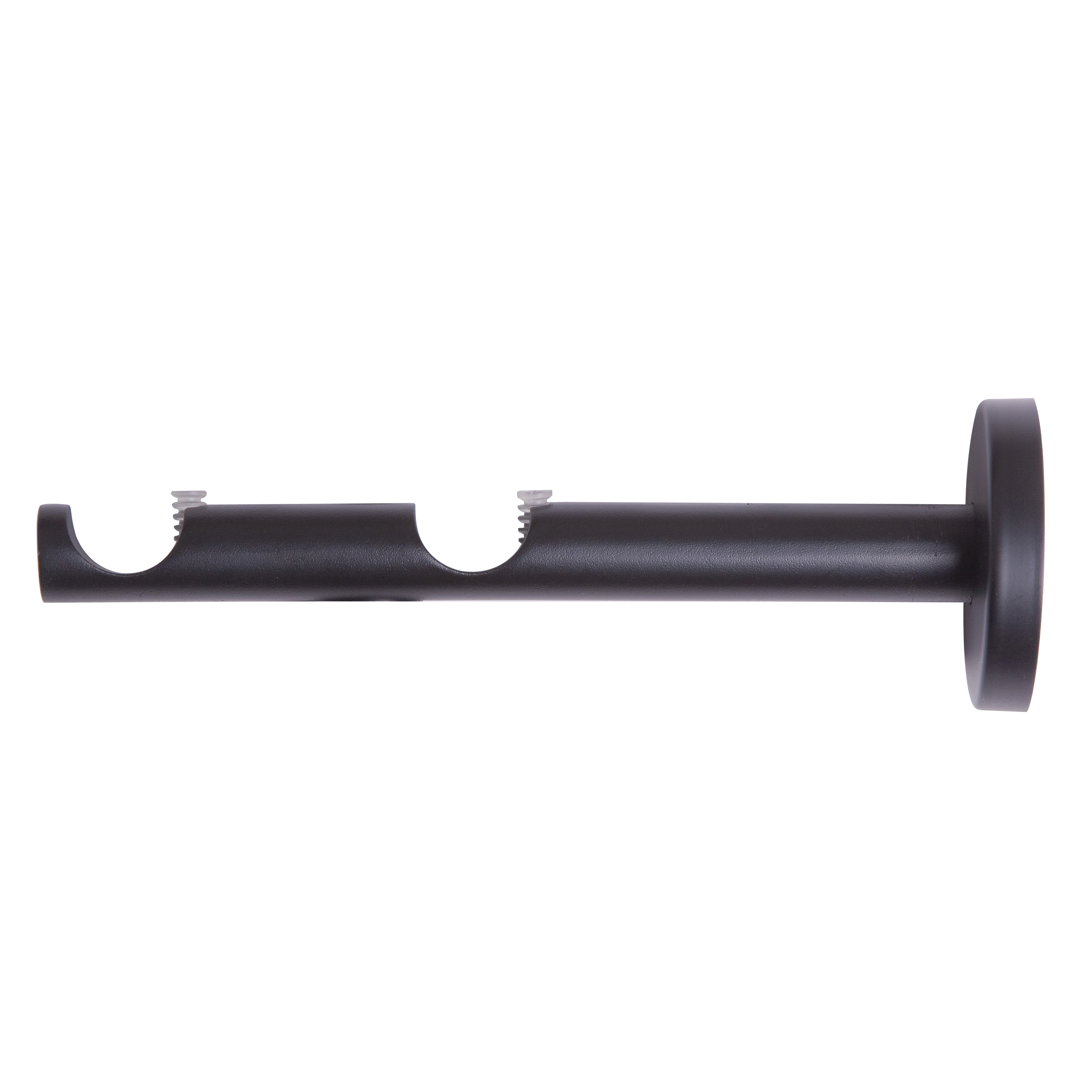 Karnisz Metalowy Podwójny Tokyo Ø19/19 czarny mat - Sklep Mardom